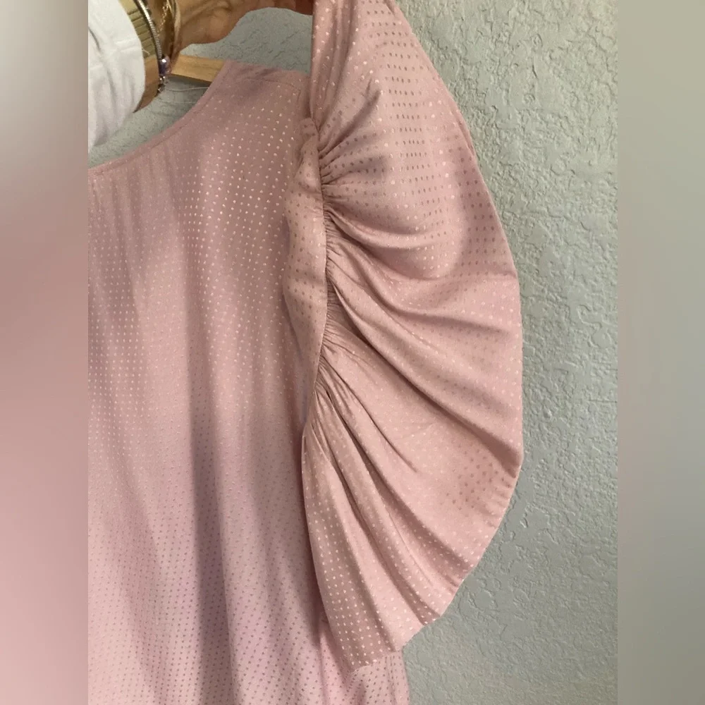 CeCe Blouse - NWT - Ruffle Sleeves - XL - Picture 11 of 16